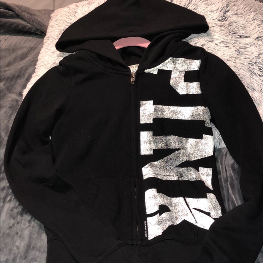 black and white jacket